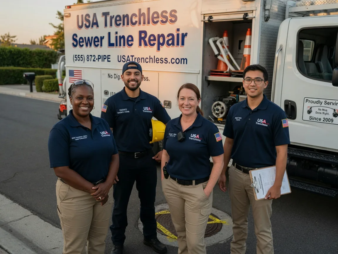 Sewer Line Repair company in Hampton, IL